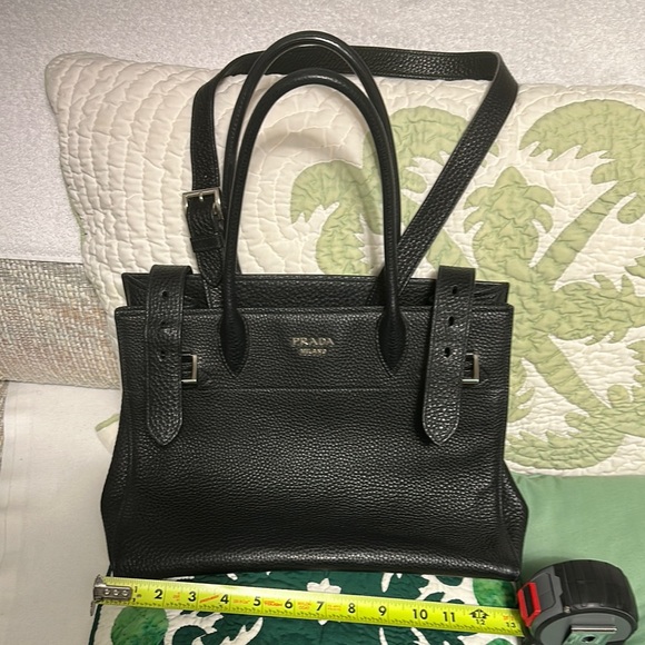 Prada Black Leather Women's Bag - Picture 1 of 6